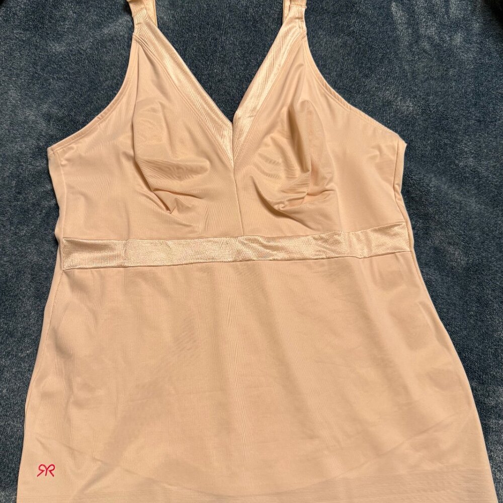 Ruby Ribbon Athena Cami - Size 46 Beige - Camisole Womens Shaping Top Style 3061